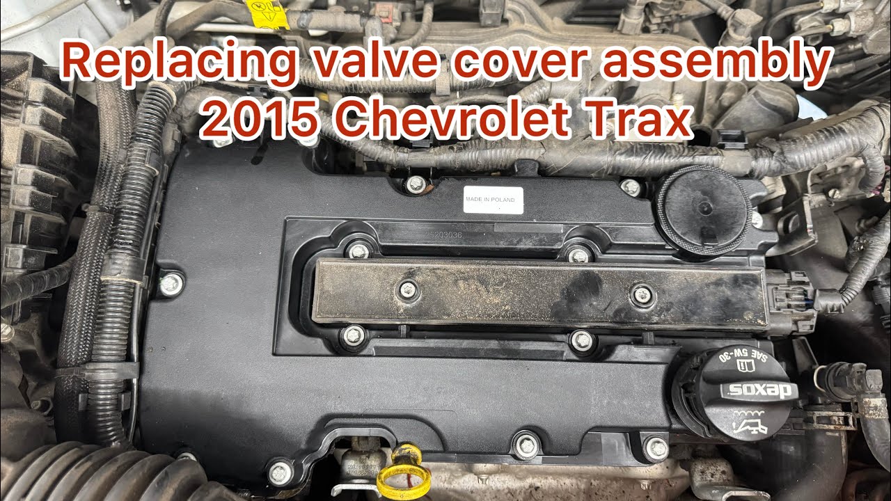 How to replace valve cover / valve cover gasket Chevrolet 2015 Chevrolet trax #auto #mechanic #car