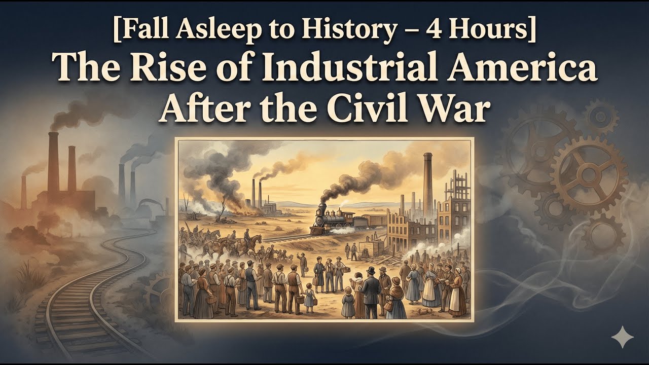 [Fall Asleep to History – 4 Hours] The Rise of Industrial America After the Civil War