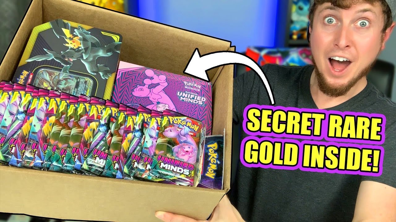 POKEMON SENT ME A HUGE BOX OF CARDS w/ a *SECRET RARE GOLD* OPENING INSIDE!