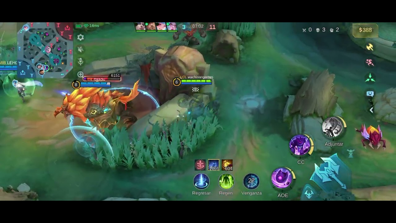 Jugando con gloo|mobile legends
