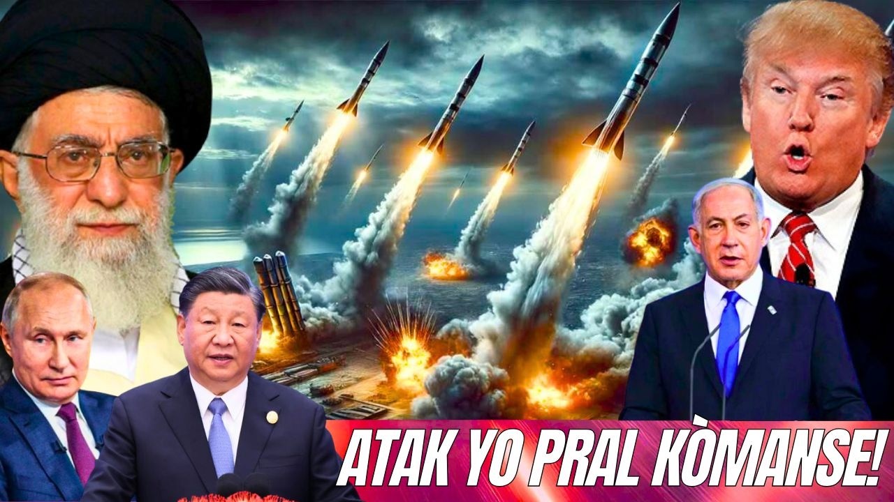 Izrayèl pral kòmanse atake Iran? Etazuni pwovoke Iran😱Avyon militè ris ateri e Lachin livre gwo zam🔥