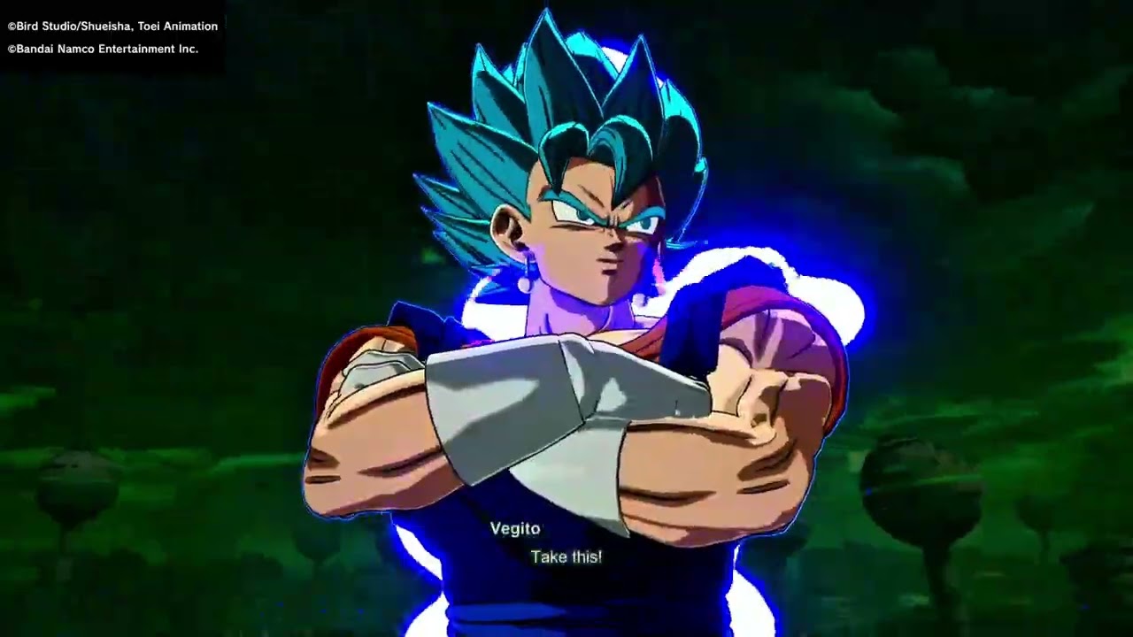 Vegito Blue vs Fused Zamasu 