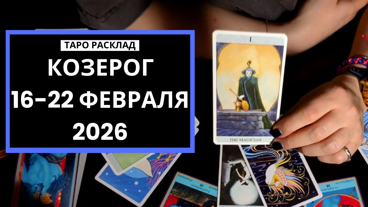 КОЗЕРОГ - ЖЕРТВА СОБСТВЕННОГО УСПЕХА - 16-22 ФЕВРАЛЯ 2026   ТАРО РАСКЛАД