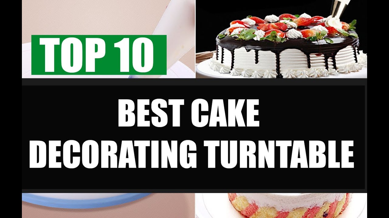 Top 10 Best Cake Decorating Turntable