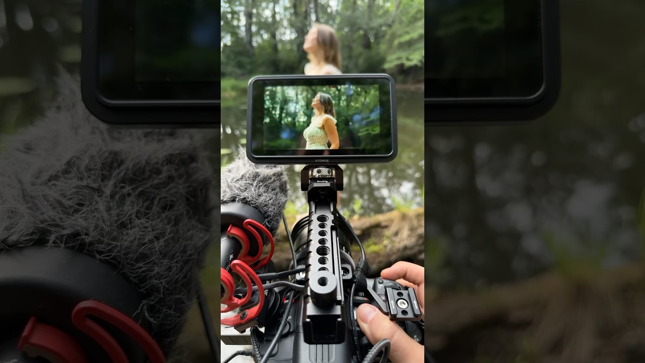Best gear upgrade: Atomos Shinobi II 🔥with Canon R5C #filmmakinggear #atomos #monitorupgrade