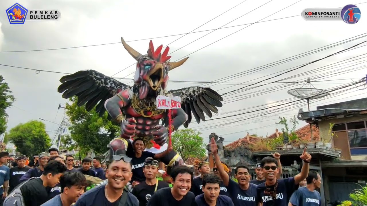 Ogoh - Ogoh Desa Adat Buleleng (Desember)   Nyepi Tahun Baru Caka  1945