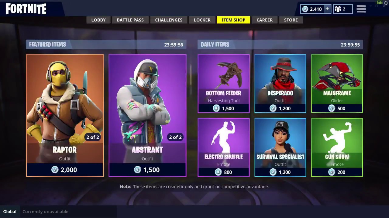 RAPTOR SKIN IS BACK! Fortnite Item Shop Update July 17th 2018