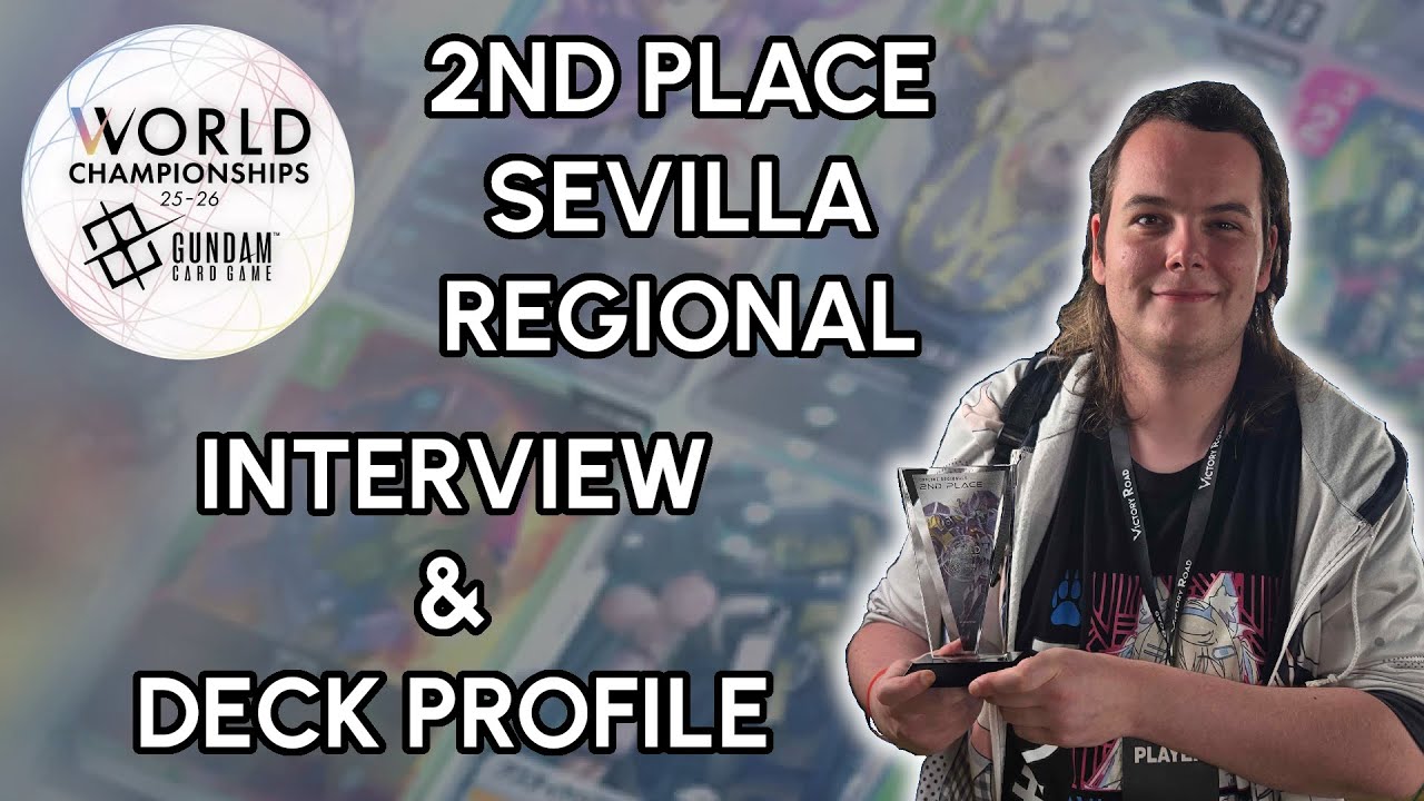 Gundam Card Game 2nd Place Sevilla Regional Interview and Deck Profile