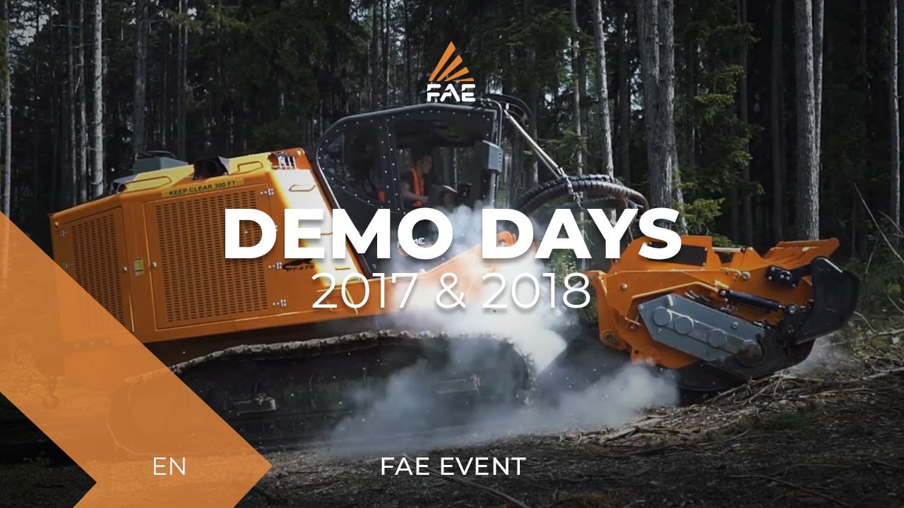 FAE PT Tracked Carriers - Demo Days 2017 & 2018 mix