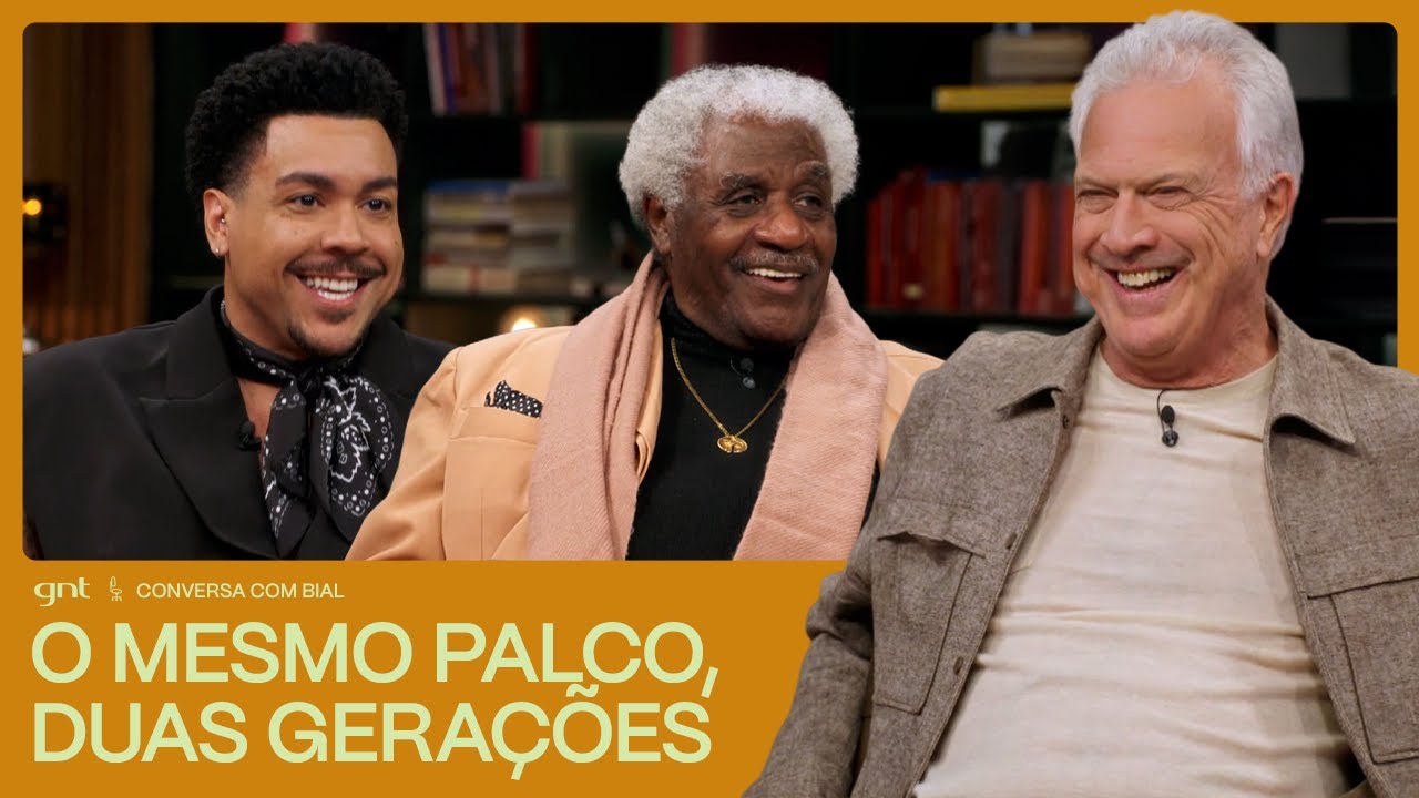 Tony Tornado e Lincoln: LEGADO de PAI pra FILHO |  Conversa com Bial | GNT