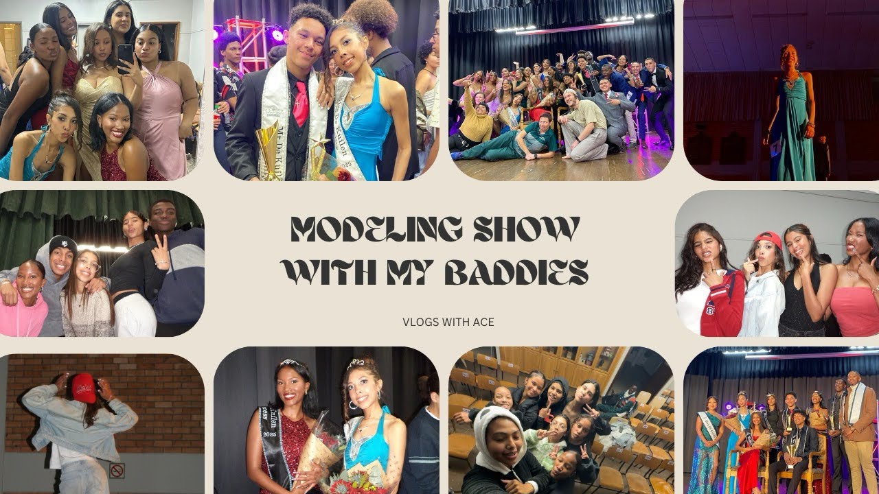 Modeling show with my baddies🚀