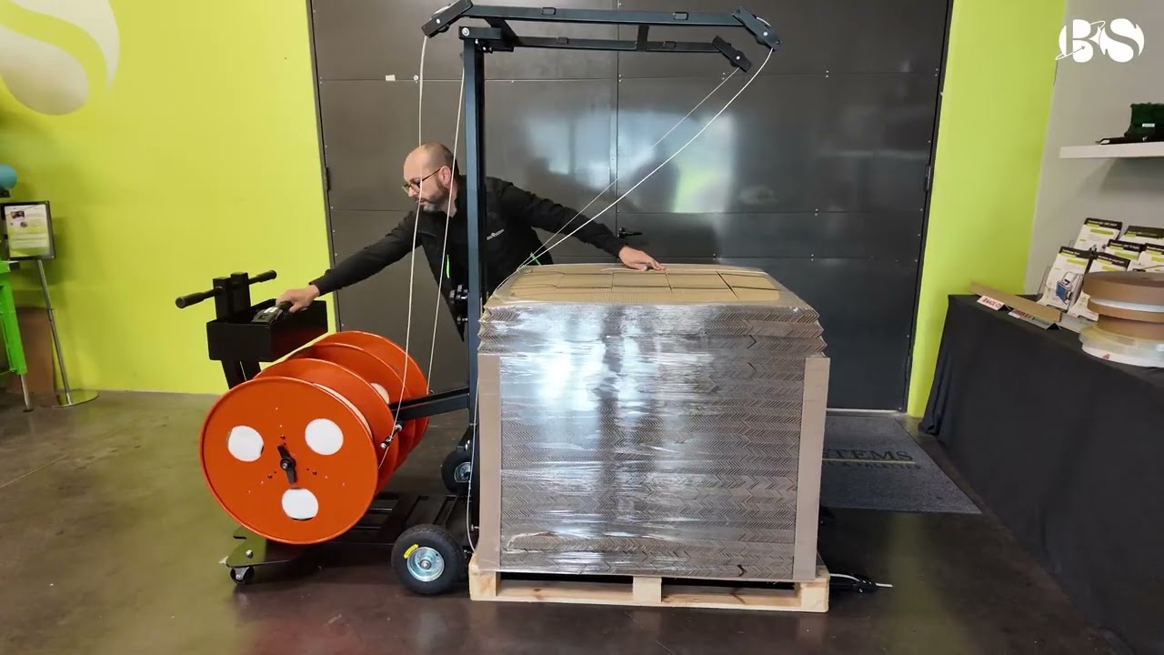 Présentation Dévidoir pour palette D200 - Bulteau Systems