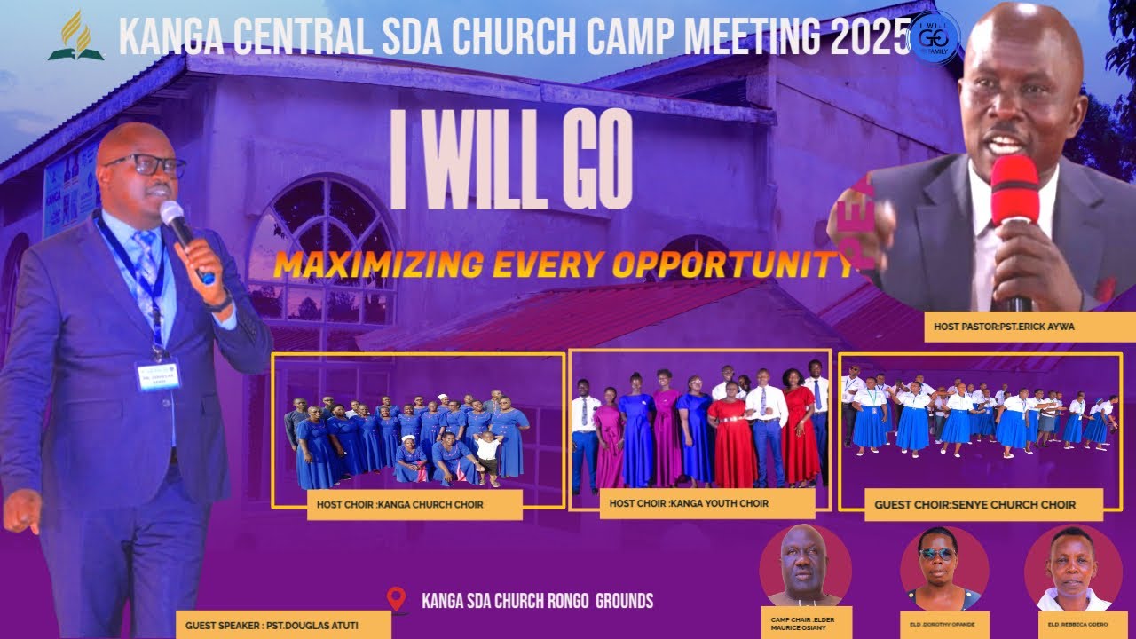 FRIDAY VESPERS ||KANGA CENTRAL SDA CHURCH CAMP MEETING 2025