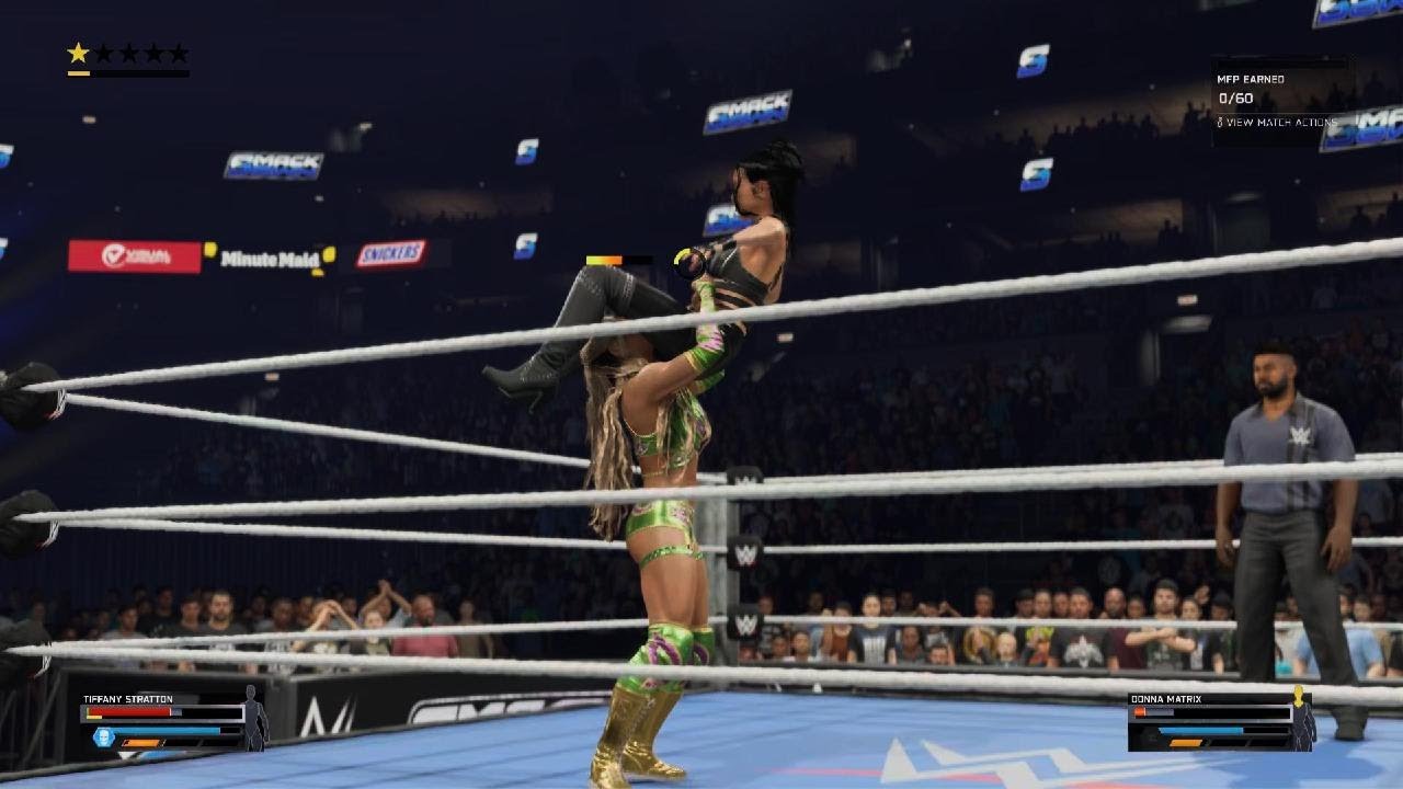 WWE 2K25 TIFFANY STRATTON 🆚 DONNA MATRIX!?