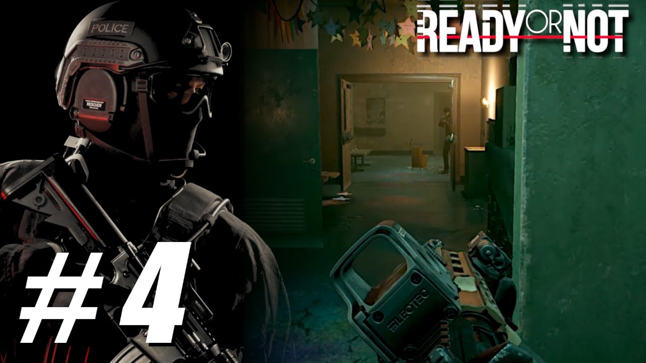 Ready Or Not Gameplay Walkthrough No Commentary PART 4 - The Spider
