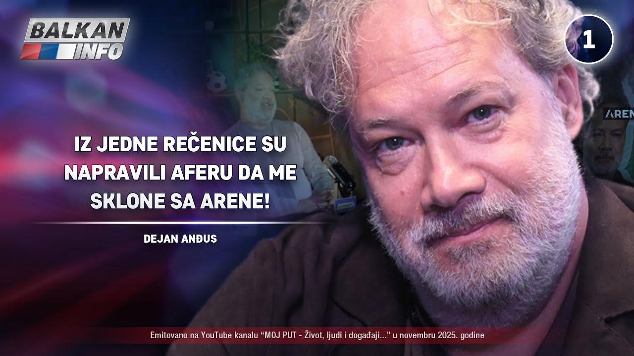 INTERVJU: Dejan Anđus &ndash; Iz jedne rečenice su napravili aferu da me sklone sa Arene! (10.11.2025)