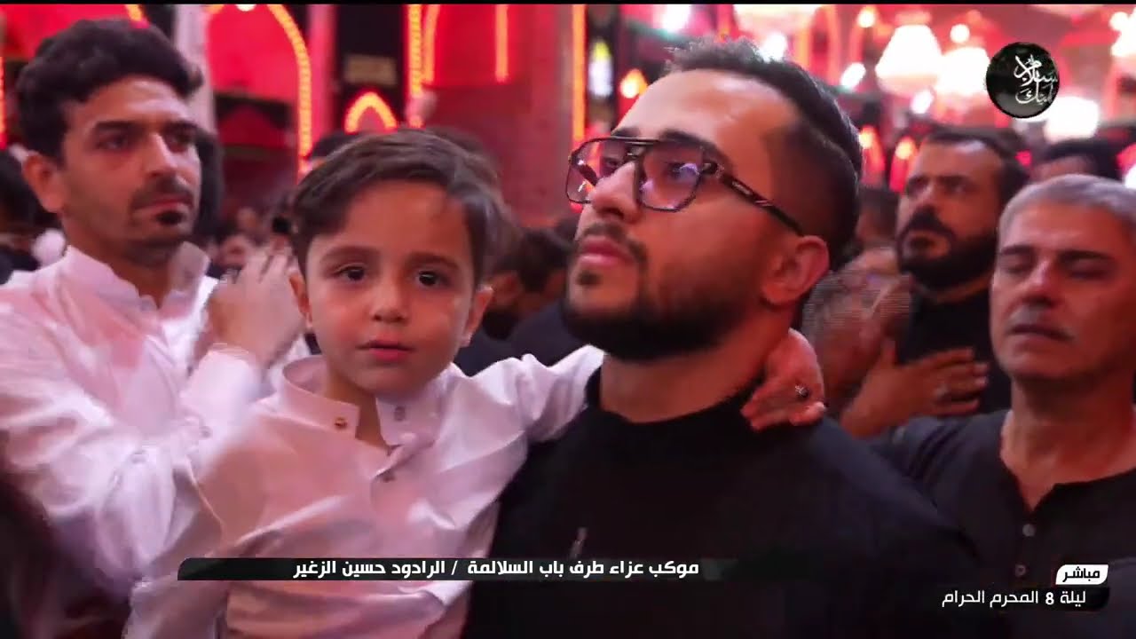 موكب عزاء طرف باب السلالمة - الرادود حسين ا لزغير
