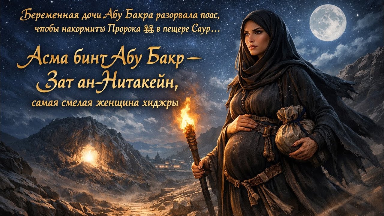 Асма бинт Абу Бакр — Зат ан-Нитакейн, героиня хиджры