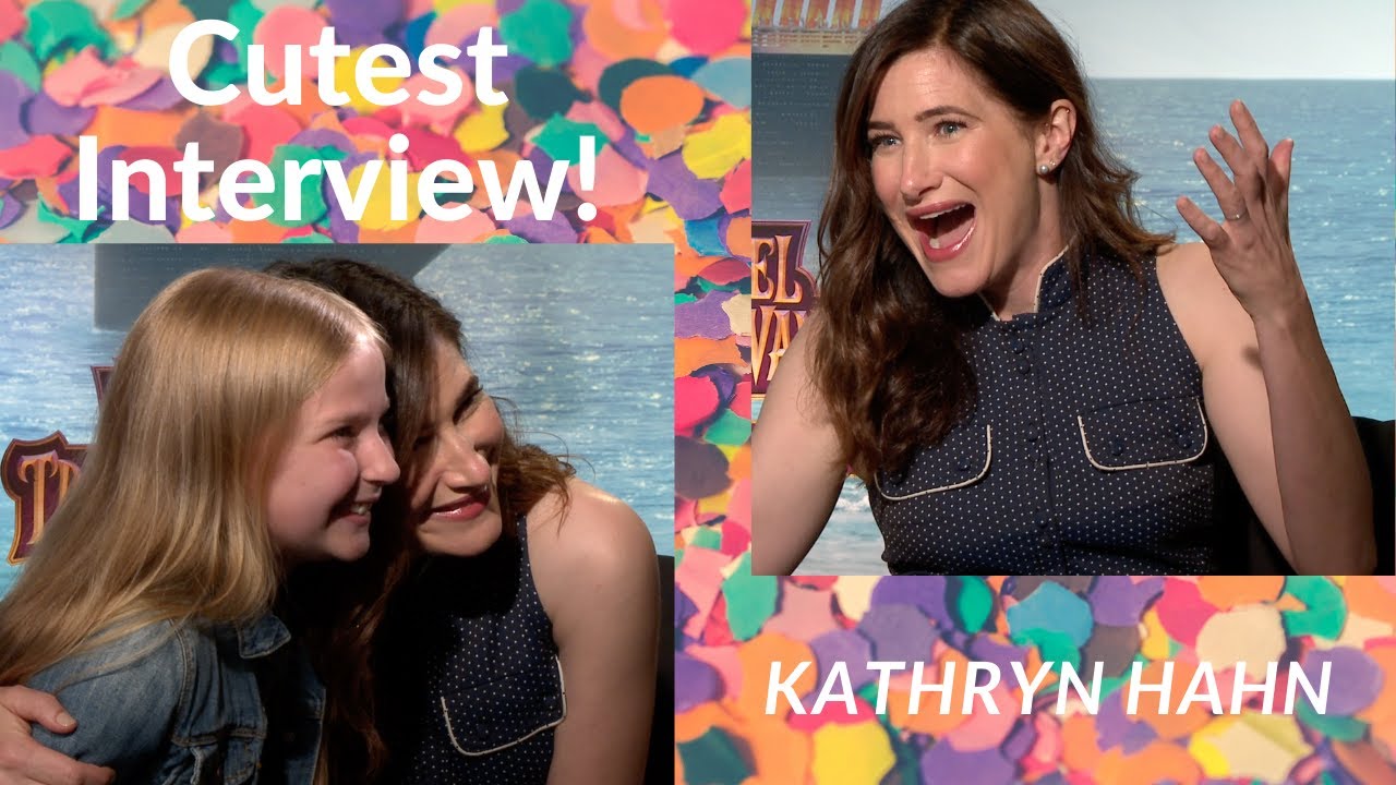 Is Kathryn Hahn the nicest person in Hollywood? This interview with a 9-yr-old may prove it!