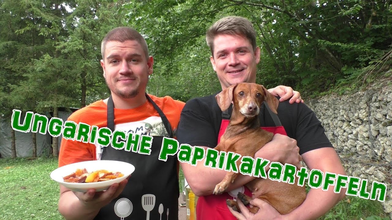 Ungarische Paprikakartoffeln, traditionell ungarisch / Kochabenteuer in der Natur / Nature Cooking