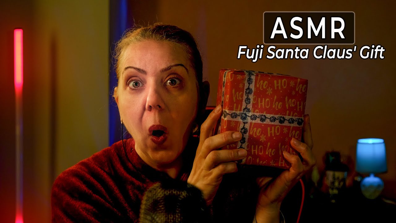 Soft Whispers ASMR | Sleep Sounds for Deep Sleep with Fuji Santa Claus' Gift 🎁