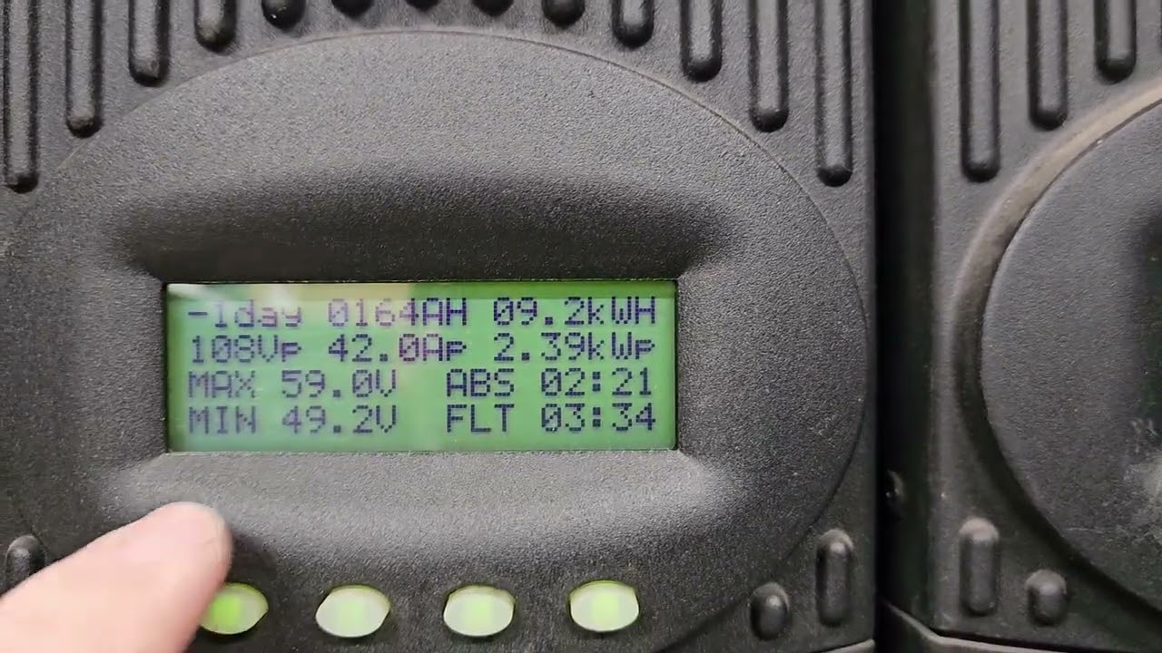 How to Check the Logs on Outback Power FM80/FM60 Charge Controller on Your Off-Grid System