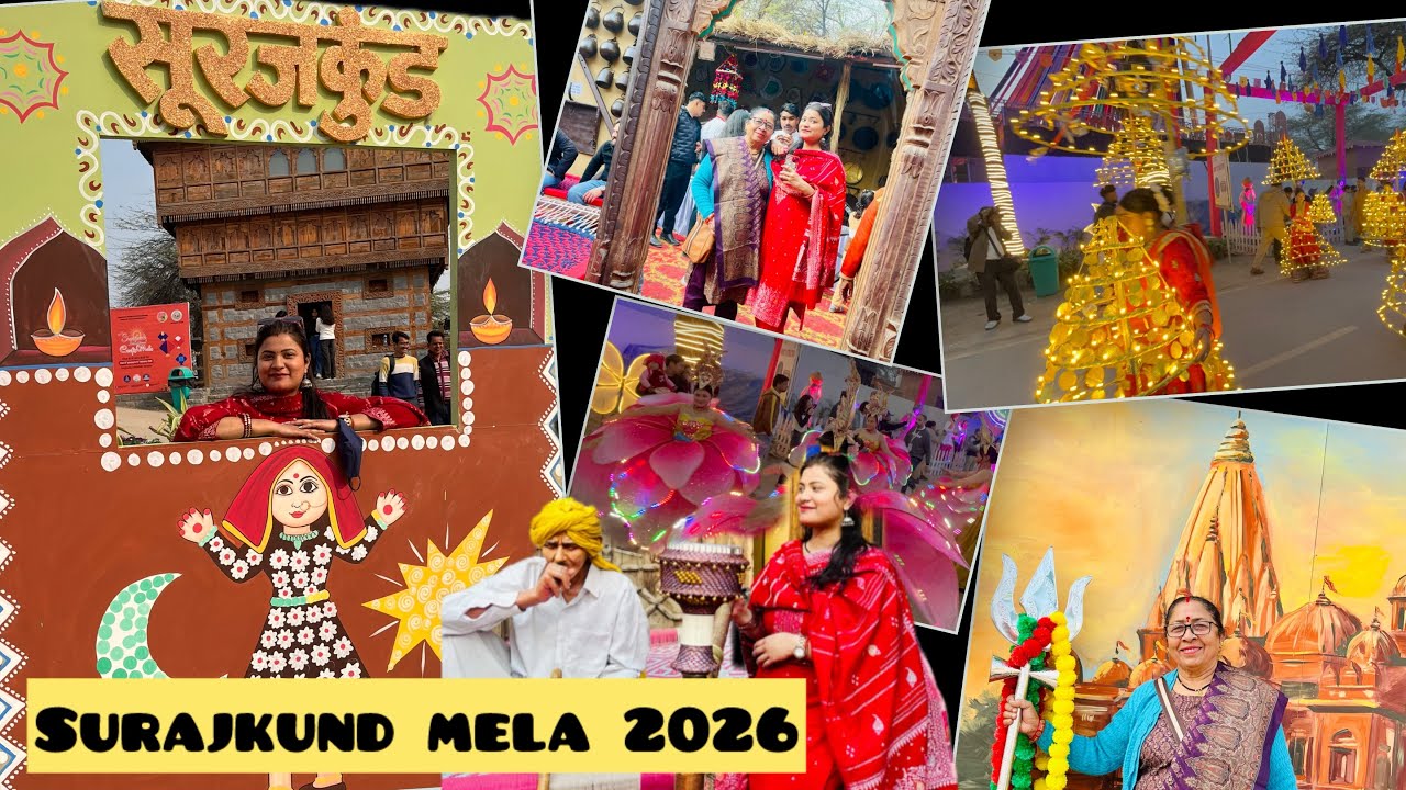 Hum gaye Surajkund Mela ghumne❤️!! | AnushkaRawatVlogs