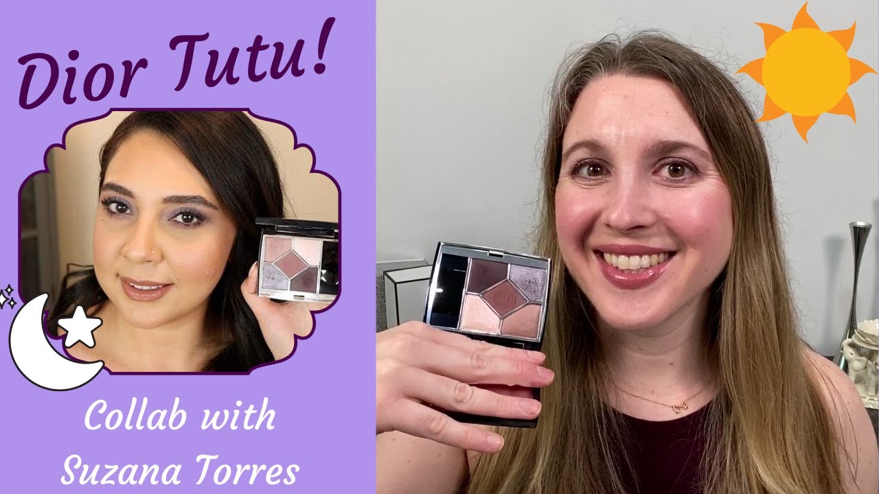 DIOR 5 COULEURS COUTURE EYESHADOW QUINT 769 TUTU | Collab w/Suzana Torres | Swatches, Thoughts, Look