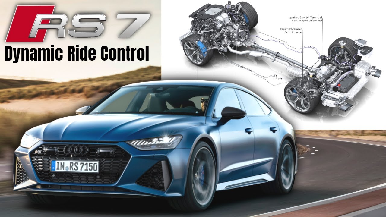 Audi RS7 Sportback Performance 2024 года с системой динамического управления ходом