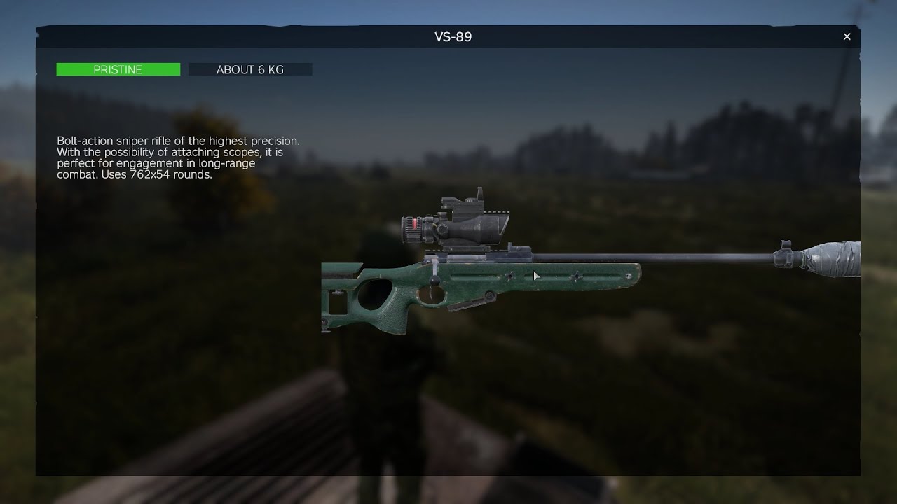 VS-89 — DayZ Update 1.25 — New Sniper Rifle