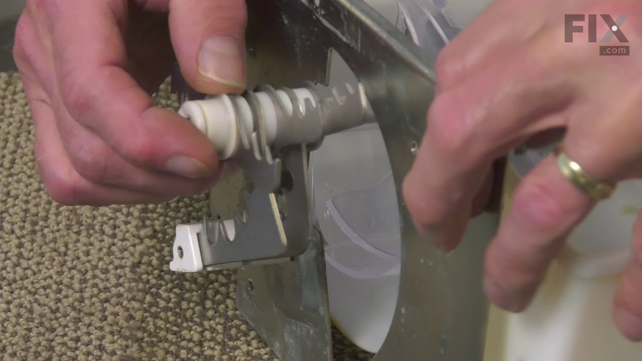 Frigidaire Refrigerator Repair - How to Replace the Ice Dispenser Drum