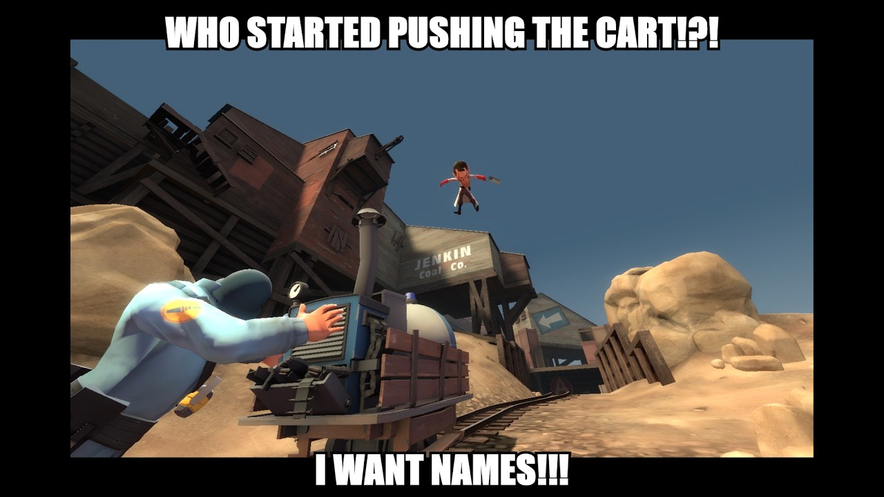 Medic Gameplay in Upward Payload! [TF2]