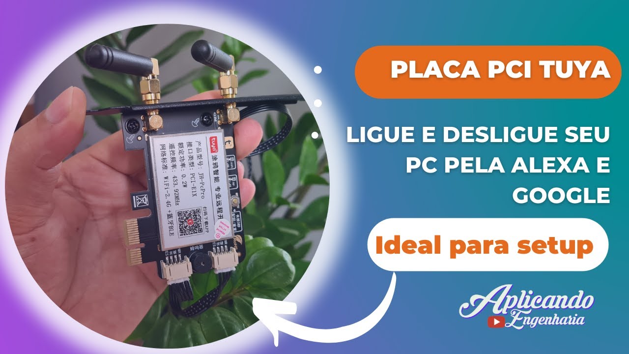 Como Ligar e Desligar o Computador pela ALEXA, GOOGLE e CELULAR. Ideal para SETUP  @Felpstech   !!!