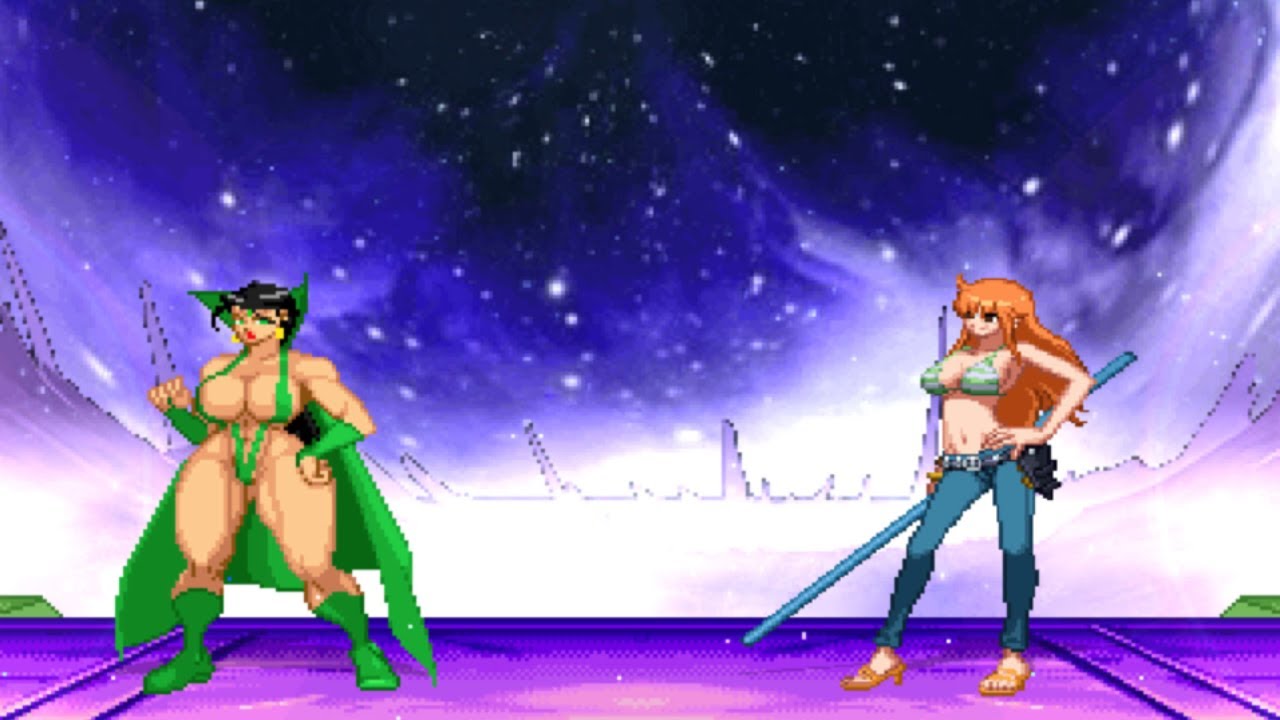 NAMI vs MOONDRAGON - High Level Gameplay - Anime Mugen