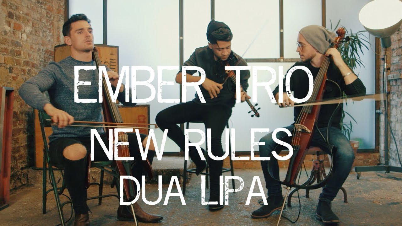 New Rules - Dua Lipa Violin Cello Cover Ember Trio @dualipa
