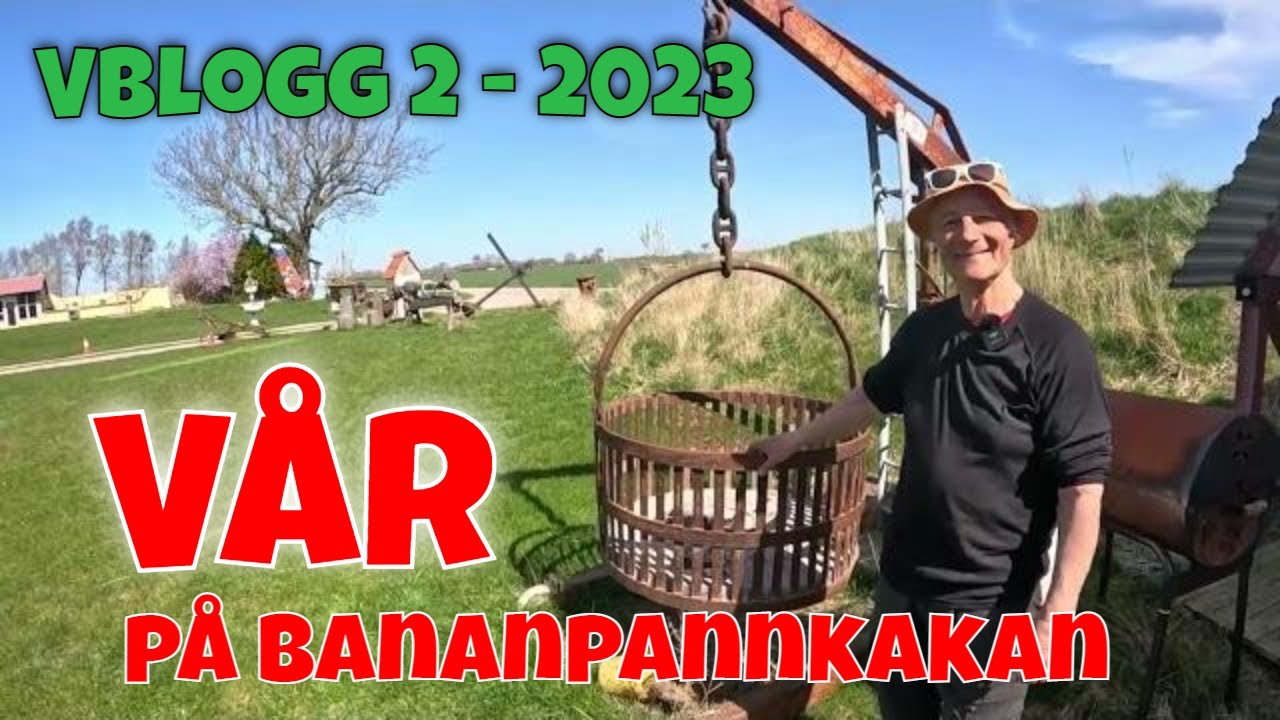 Besöker Micke på Bananpannkakan i ett vårligt o underbart Skåne. Och lite annat...