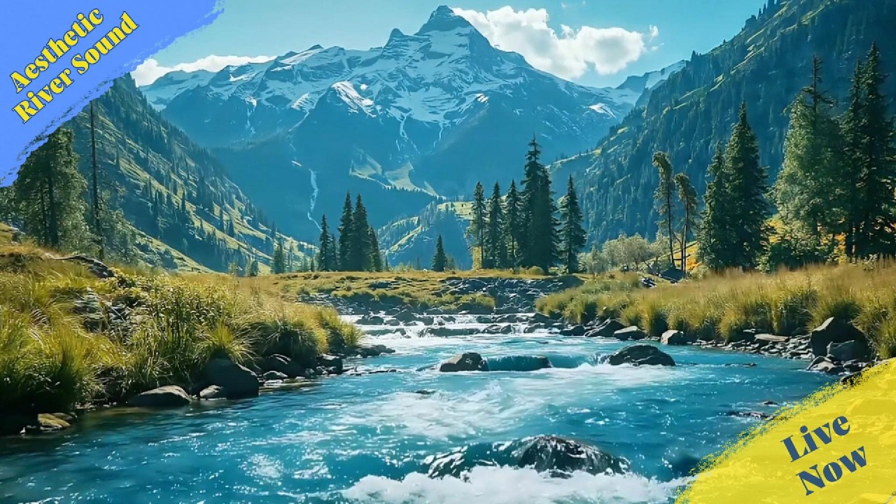 Forgive Yourself Tonight 💧 Gentle River ASMR & nature sounds for sleeping
