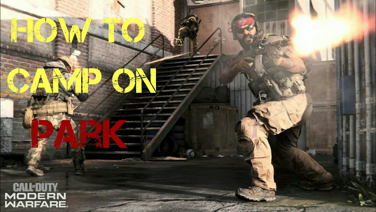 Call of Duty: Modern Warfare [ Warzone - How to camp on the map Park - Warzone Rumble ]