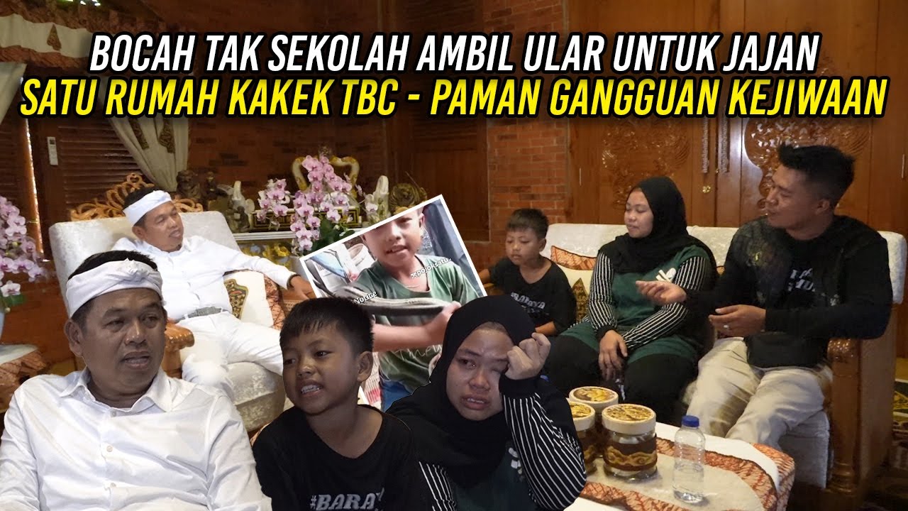 B0CAH TAK SEKOLAH AMBIL UL4R UNTUK JAJAN | SATU RUMAH KAKEK TEBESE | PAMAN GANGGU4N KEJ1WAAN