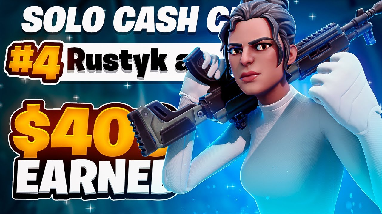 TOP 4 CASH CUP SOLO ($400) | FORTNITE CHAPTER 3 | rustyk...