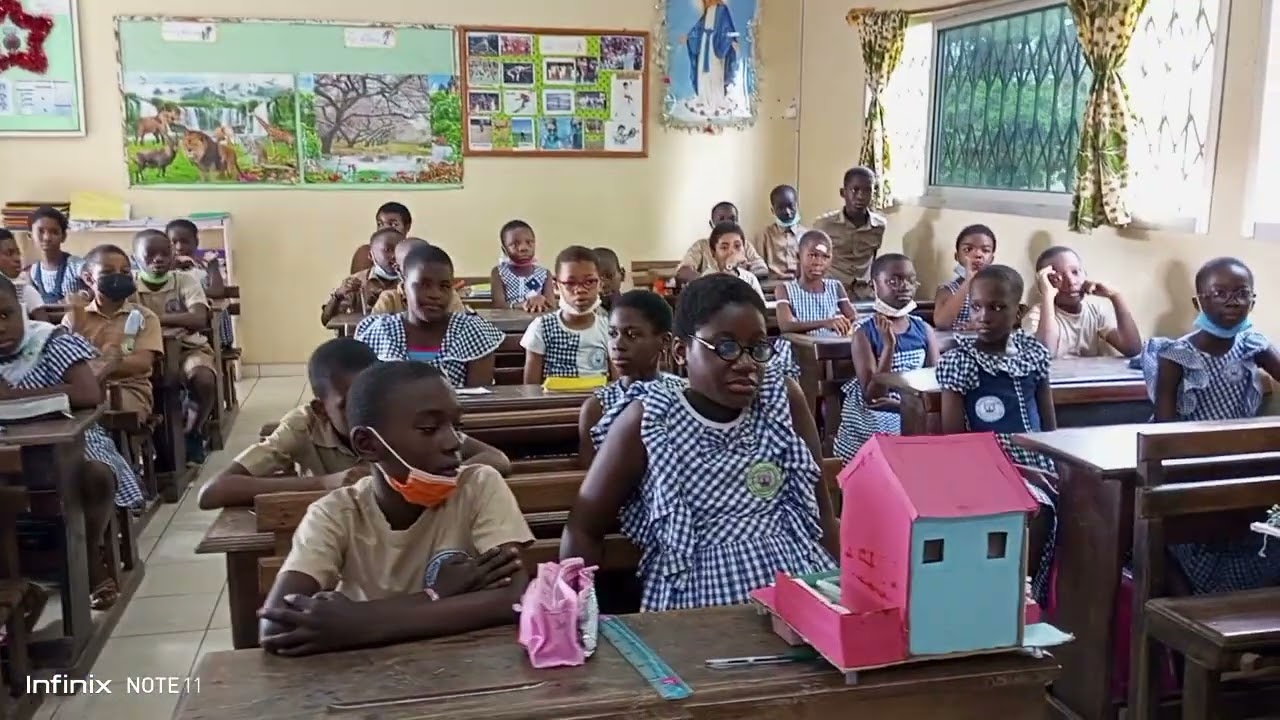 Mots de satisfaction de la Soeur Directrice de l'EPC NDP/Palmeraie sur les projets des élèves