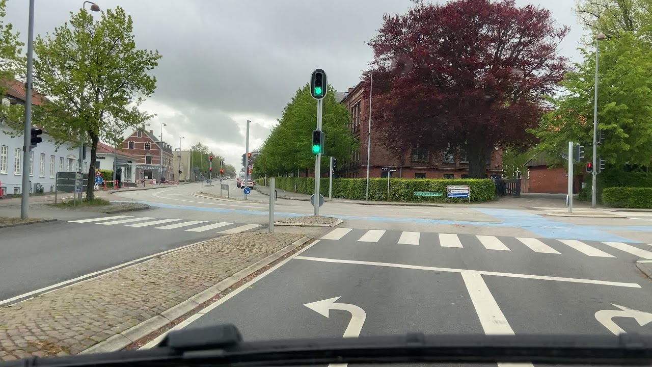 4K Driving through Esrumvej in Helsingør || Driving in my car || Driving in Denmark