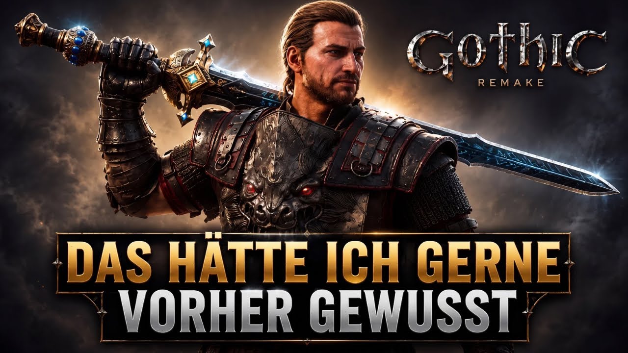 Gothic 1 Remake Deutsch: Diese 13 Tipps h&auml;tte ich gerne fr&uuml;her gewusst! (Anf&auml;nger Guide)