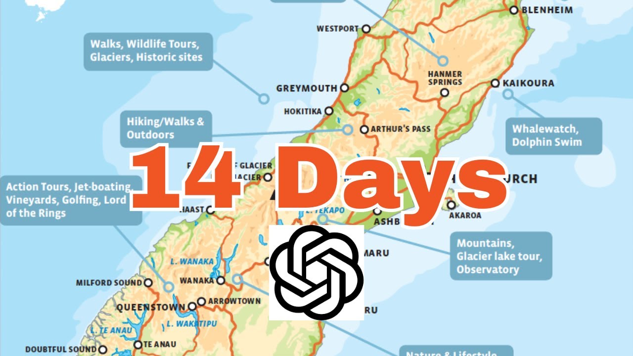 How to Plan the Best 14 Day South Island Road Trip in New Zealand!