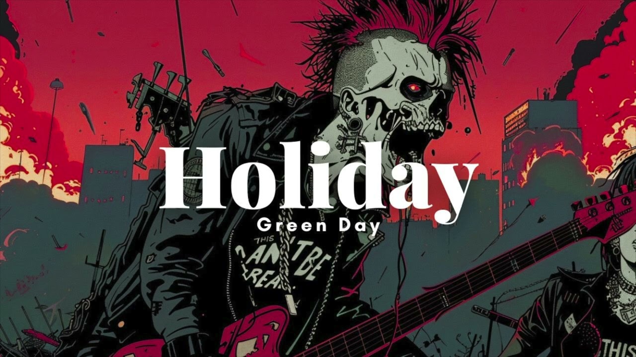 Green Day - Holiday  (Cyber Punk Rock Cover) ー&Oslash;X verー