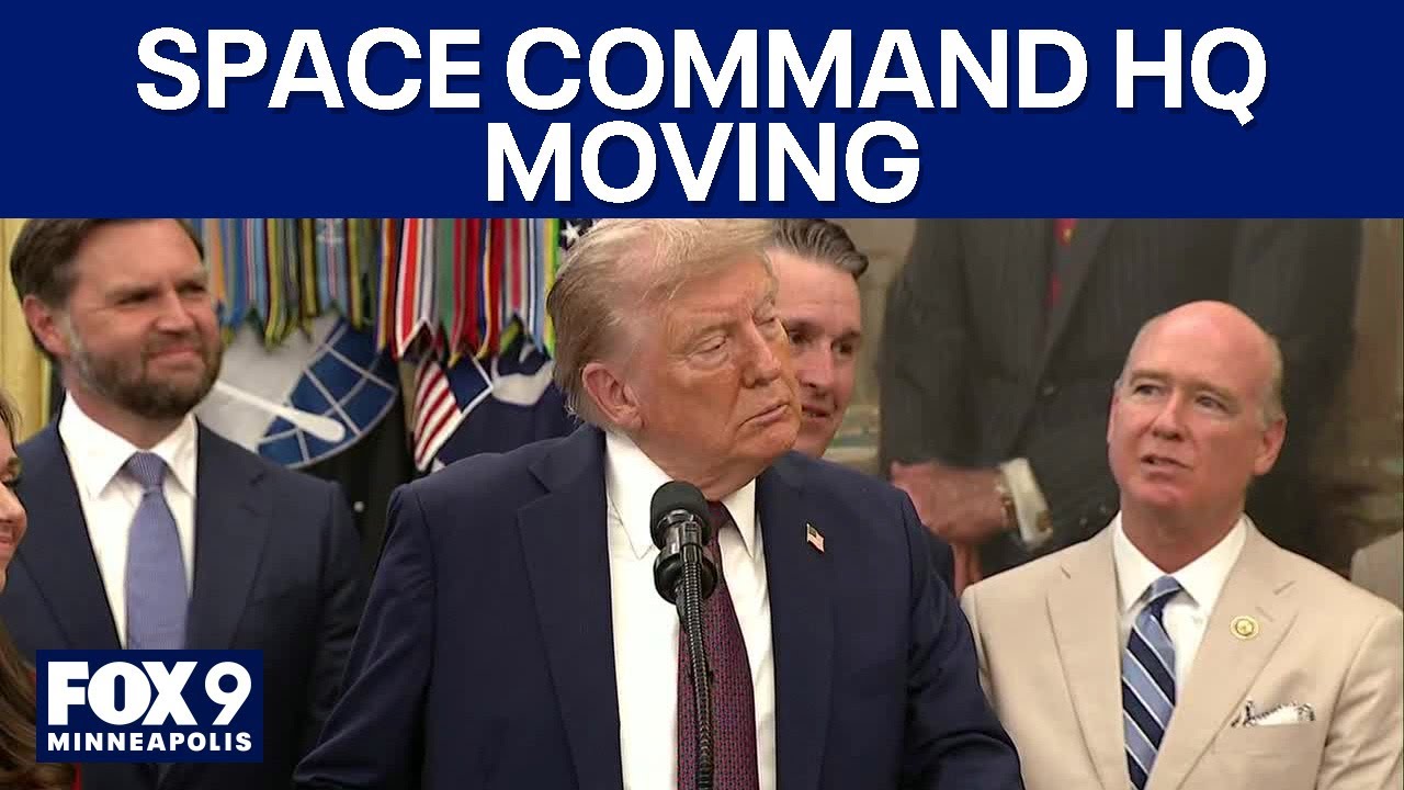President Trump announces U.S Space Command HQ moving to Alabama