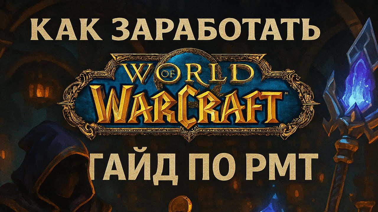 Обучение РМТ - Как заработать на World of Warcraft / Деньги в интернете работая на себя / Часть 1
