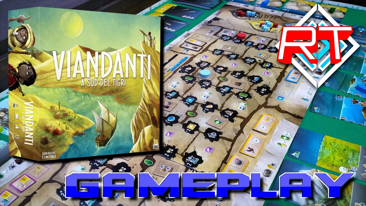 Viandanti a Sud del Tigri gameplay #51 gioco da tavolo italiano