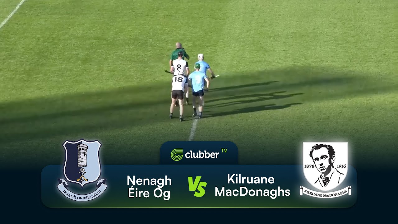 Nenagh Éire Óg vs Kilruane MacDonaghs | Tipp SHC Q-Final | 28th of Sept 2025