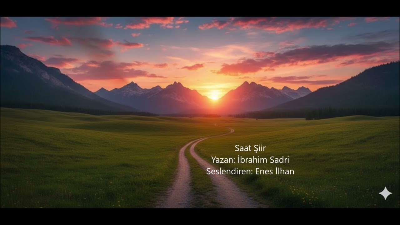 İbrahim Sadri – Saat Şiiri | Seslendiren: Enes İlhan